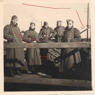 photo allemande WW2 soldats allemands Flak Luftwaffe 100% originale