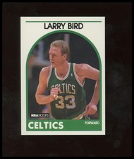 1989-90 Hoops #150 Larry Bird Basketball Card JPC