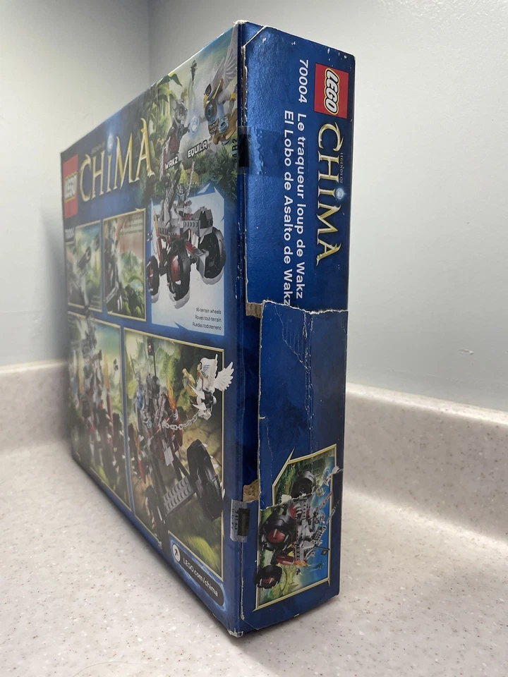 Lego Chima 70004 New Sealed Box w/ Damage Retired Discontinued 2014 - Image 4 of 4