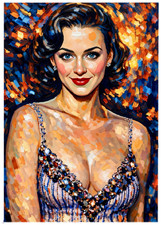 KATY PERRY * Fun Novelty * MUSIC ARTIST * Illustrated Art Card * ATC ACEO