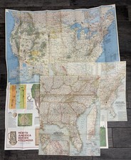 National Geographic Maps US Vacationlands Indians of N America National Parks