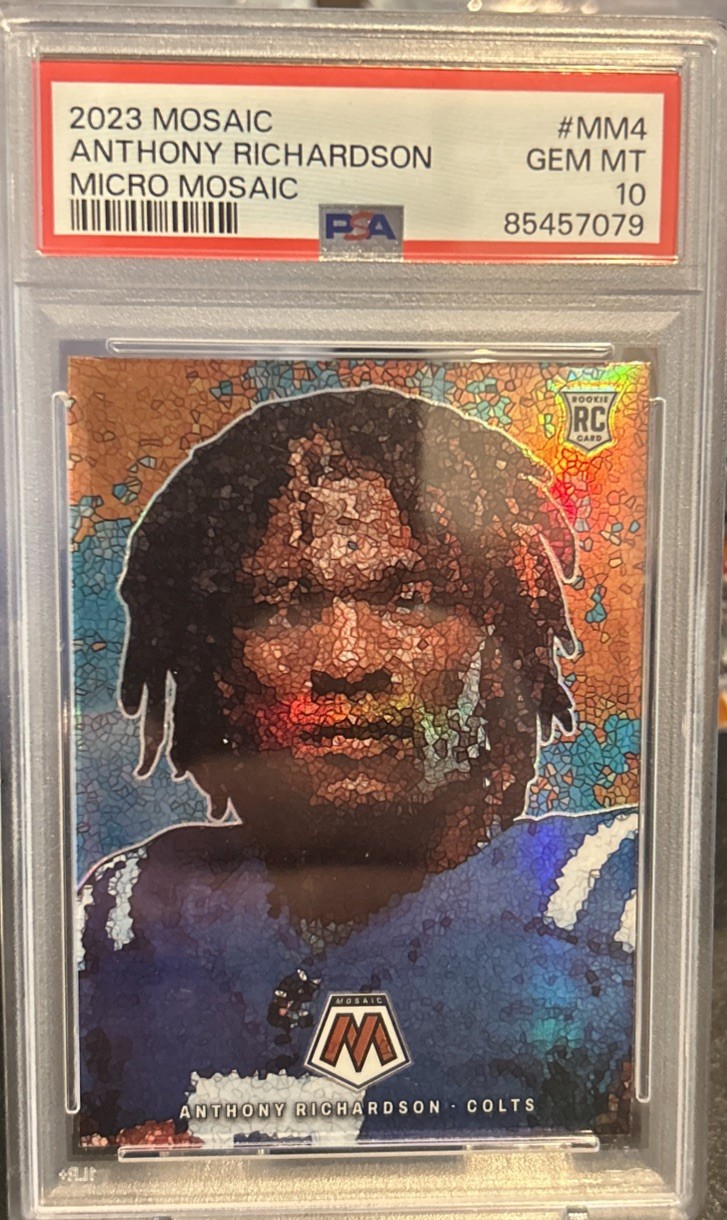 Anthony Richardson Panini Mosaic Micro Mosaic #MM4 Base