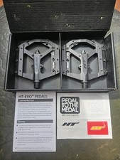 HT Components AE03 EVO Flat MTB Pedale - Schw...