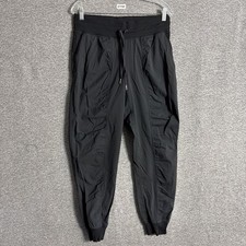 Lululemon Women's 8 Solid Black Dance Studio Mid-Rise Jogger Pants Full Length