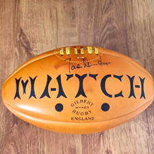 A Signed Rugby Ball From 2007 Only 500 Ever Made By A Master Stitcher