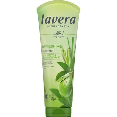 Lavera Duschgel Refresh Me Bio-Limette & Bio-Lemongras   250 ml