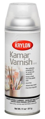 Krylon K01312 11-Ounce Kamar Varnish Aerosol 11 Ounce (Pack of 1), Matte 