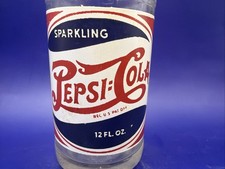 Pepsi Cola Double Dot ACL Soda Bottle  12oz  ...