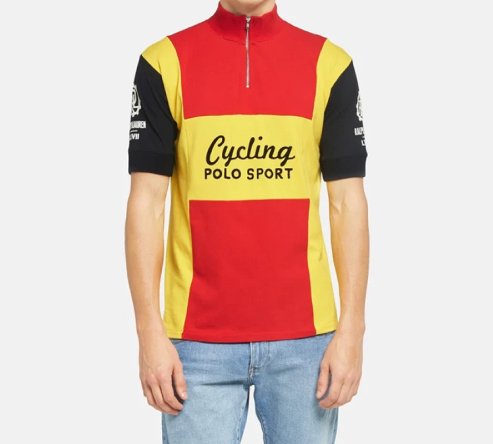 Polo Sport Ralph Lauren - Quarter-Zip Jersey "Le Cyclisme" Cycling Team - M - Bild 1 von 4