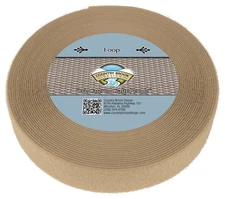 Country Brook Design | Beige Sew On Loop Only (1 1/2 inch, 5 yards)