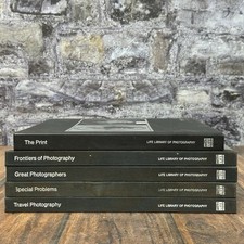Lot Of 5 Time Life Library Photography Year Books Hardcover Books