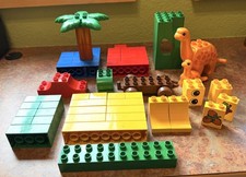 LEGO DUPLO Large Dino Bucket Set # 2852 - 97% Complete - VINTAGE - RARE - NO BOX