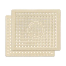 WILLKOMMEN Kitchen Sink Mat, 12" x 10" Rectangular Sink Protector Pad, Fast-D...