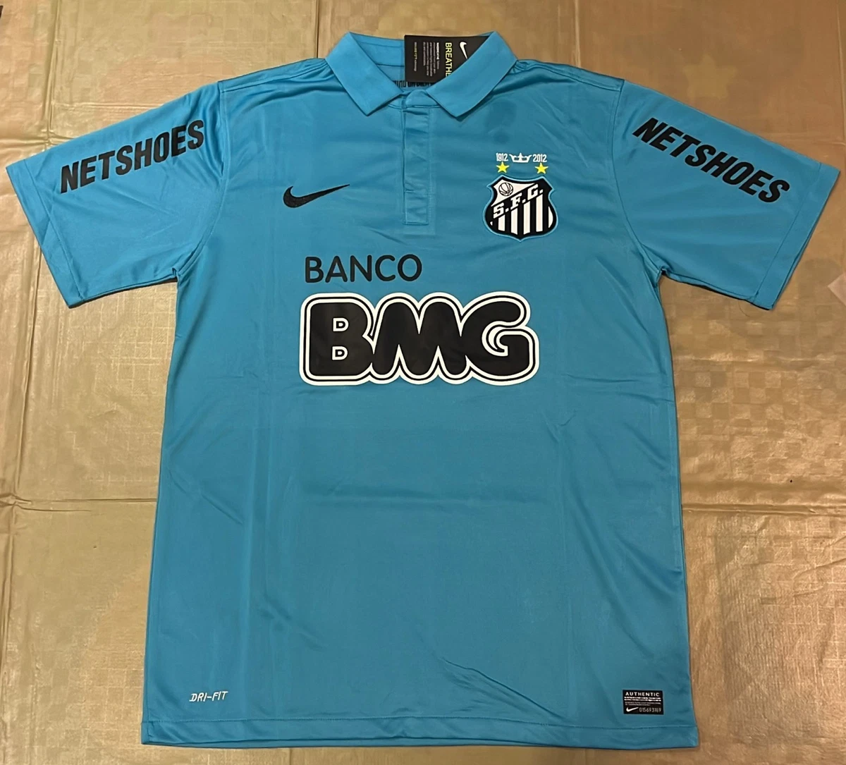 Maglia Santos 11 Neymar Jr Retrò 2012-2013 Vintage Nuova