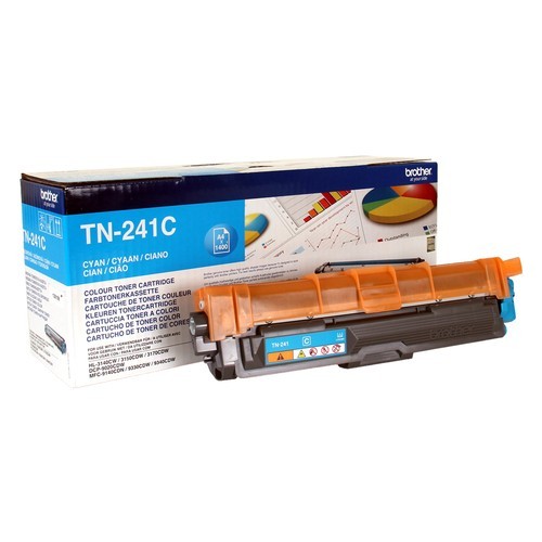 Brother TN-241C cartuccia toner 1 pz Originale Ciano - Immagine 4