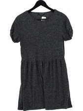 Topshop A-Line Mini Dress UK10 in Grey