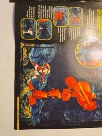 ​Rare Shinobi Legions Sega Saturn Strategy Guide & Promo Ad Vintage Magazine Lot