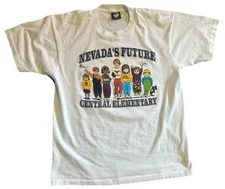 Vintage Screen Stars Best Central Elementary Nevada’s Future Shirt Size L