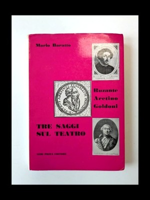 Drei Essays über das Theater Mario Baratto Neri Pozza 1 und 1964