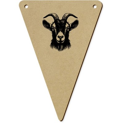 5 Wimpel / Fahnen ''Billy Goat Portrait'' 140 mm (BN00094311)