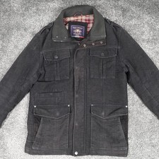 Next Jacket Coat Italian Moleskin Size Medium Men's Chore Utility Four Pockets