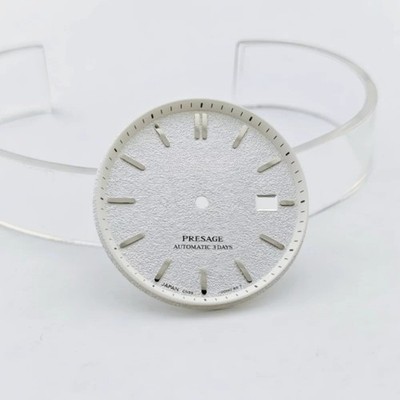 29mm/35mm dial with a brushed finish for NH35 mechanical watch conversion kits