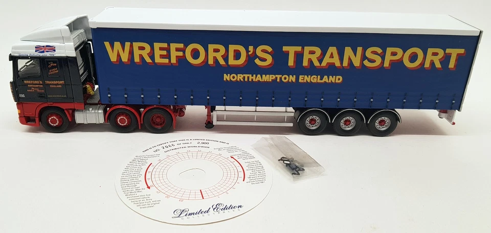 CORGI 1/50 CC13216 DAF XF SPACE CAB CURTAIN - SW WREFORD & SONS LTD - Image 2 of 4