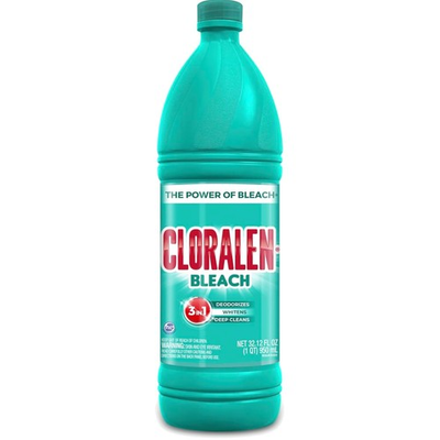 #ad Household Cleaning Liquid Bleach 32 Fl Oz Multipurpose Laundry Kitchen Bathroom $7.99