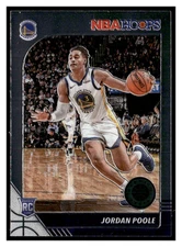 2019-20 Hoops Premium Stock #223 Jordan Poole RC ROOKIE CARD WARRIORS WIZARDS