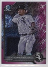 2022 Bowman Chrome Prospects Fuchsia Shimmer Refractor /199 Jose Rodriguez 0h1v