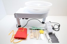 VEVOR Electric Pottery Wheel 35cm 450W 0-300 rpm with 16 tools