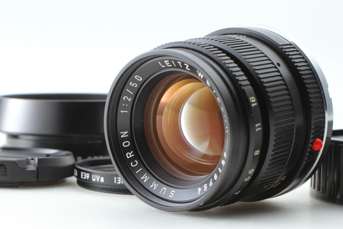 Leica SUMMICRON-M 50mm Focal f/2 Camera Lenses for sale - eBay