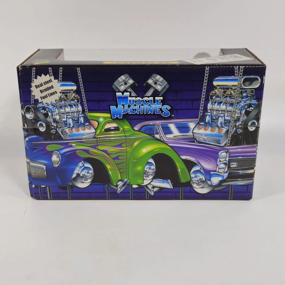 Vintage 2003 Muscle Machines Build It 69 Camaro Orange 1:24 Kit NEW - Image 2 of 3