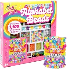 Just My Style ABC Beads by Horizon Group Usa, 1000+ Charms & Beads, Alphabet Cha