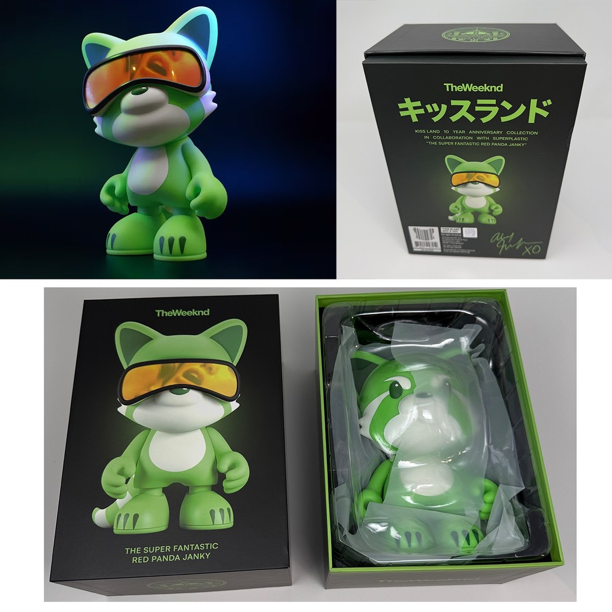 SUPERPLASTIC the weekend oxcy キッスランド SUPERPLASTIC - KISS LAND GREEN BY THE WEEKND – In The Box