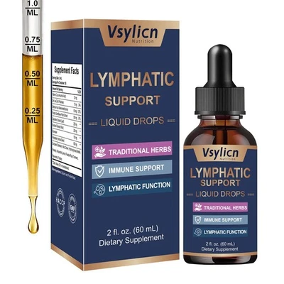 VSYLICN Lymph MD - Lymphatic System Supplement for Men & Women - Lymphatic Support