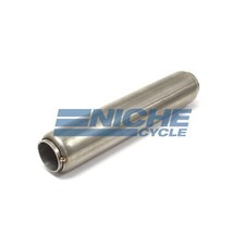 Silenciador deflector de inserción de tubo de escape paquete de vidrio de acero inoxidable 1-3/8 1,375"