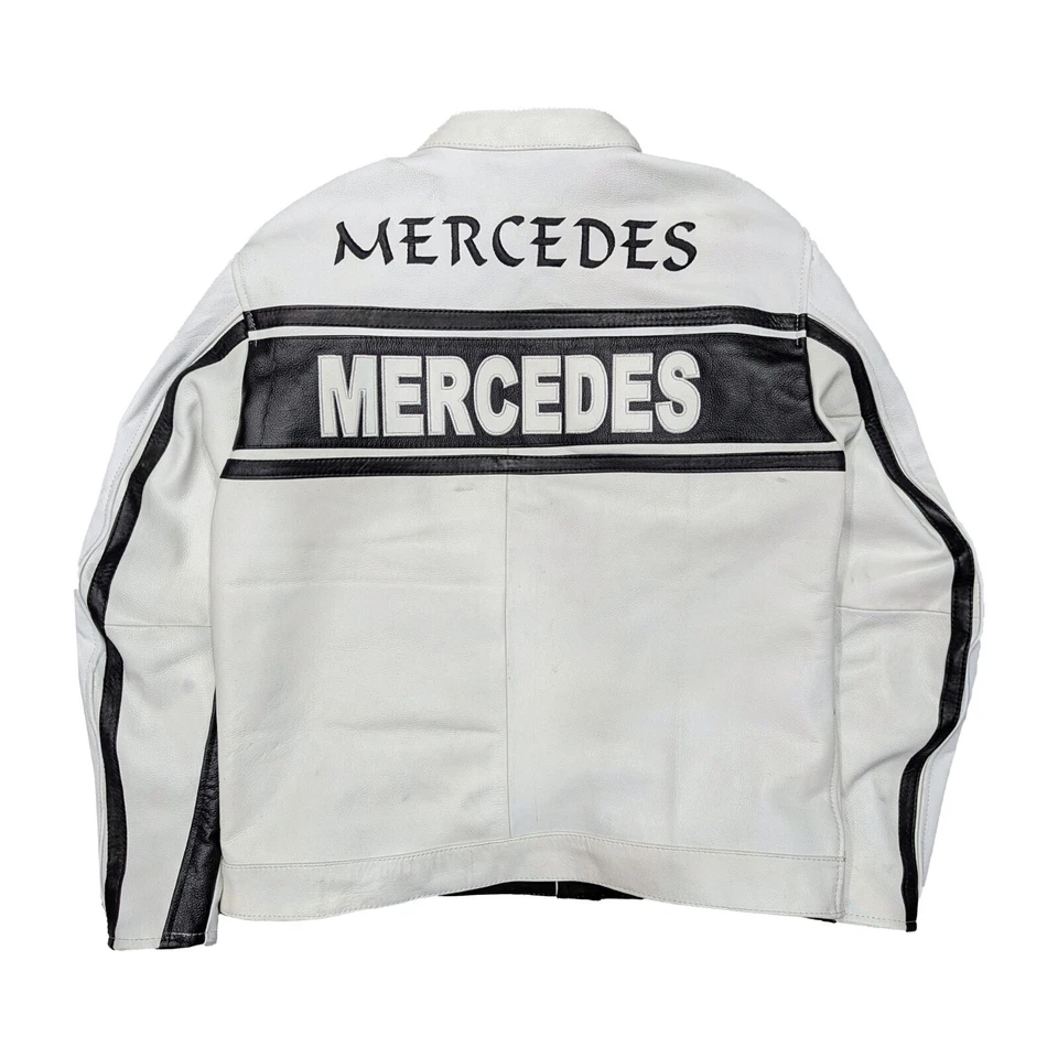 Mercedes Benz Automotriz Moda, Chaqueta F1, Motor Deporte Moda Carreras Chaqueta Foto 4 de 4