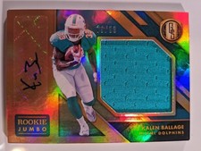 2018 Panini Gold Standard Football Rookie Jumbo /99 #331 Kalen Ballage