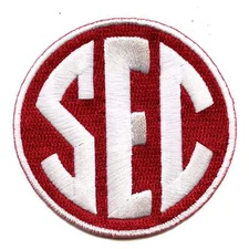 University of Oklahoma SEC Conference Team Jersey Uniform Embroidered Patch
