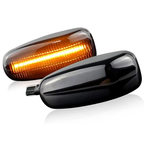 R171 SLK-Class Smoked Side Marker Lights - Set - ECS Tuning