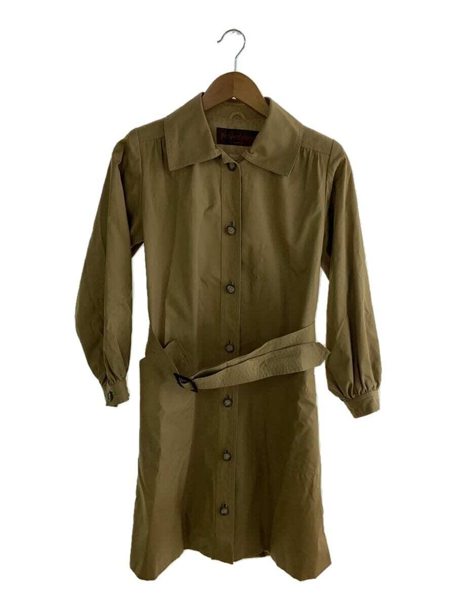 Cappotto YVES SAINT LAURENT BEG beige cotone dal Giappone '033