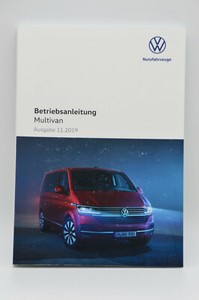 Vw T6 1 Multivan Bedienungsanleitung Betriebsanleitung Handbuch Bordbuch 11 2019 Ebay