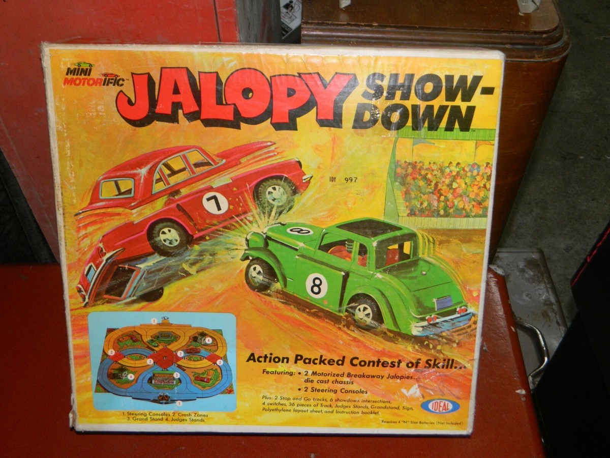 1970 Mini Motorific Jalopy Showdown with Box..Incomplete | eBay