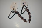 2 New Houston Astros MLB Handmade Clay Beaded Key Ring