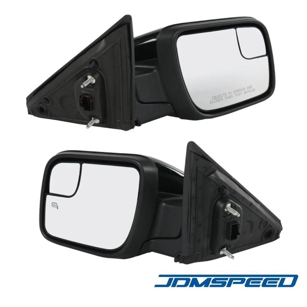 Left&Right Heated Outer Mirrors 7Pin Puddle Spotter For Ford Explorer 2016-2019