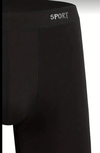 Men Sport Boxer Briefs Underwear Black 4 Pk Size X-Large new - Picture 4 of 4