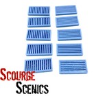 28mm Necro Resin Vents Windows Pack Wargaming Terrain Greebles Scenery Bits