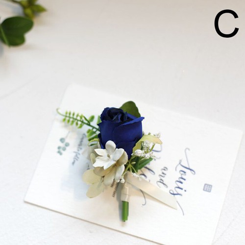 Wristband Hand Artificial Flowers Wrist Corsage Bracelet Wedding Party Supplies - Picture 18 of 25