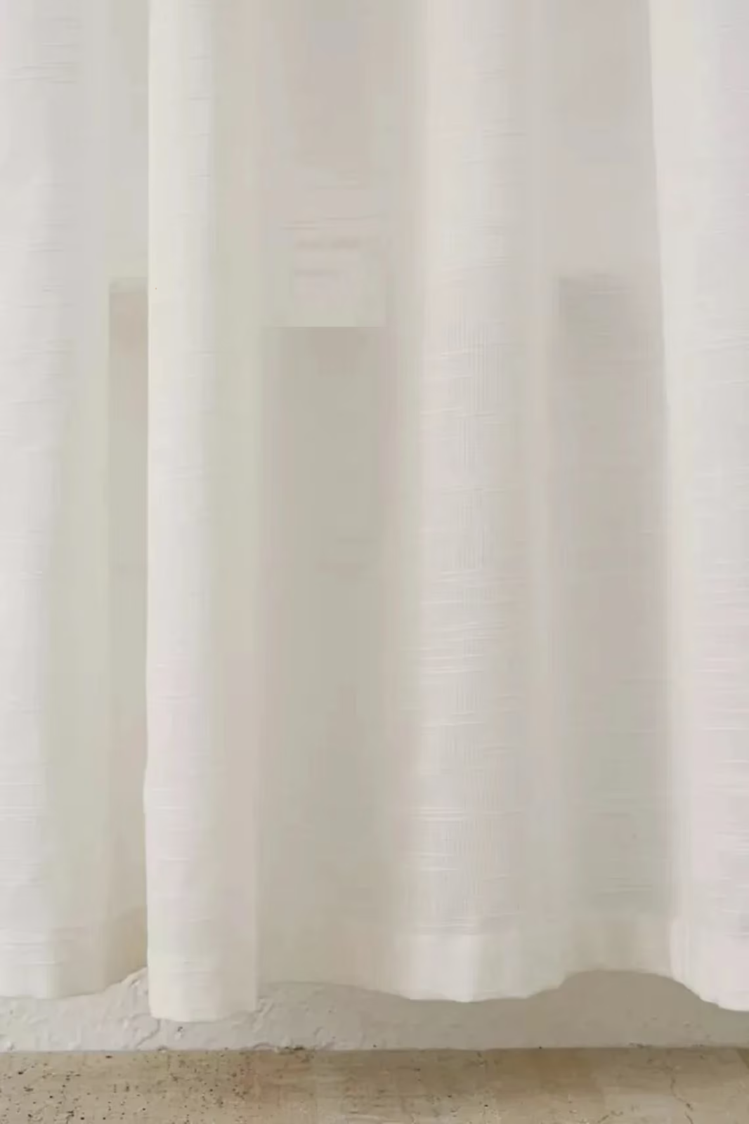 2 Panel Door Window Curtain Set Cotton Pom Pom Laced Bedroom Living
